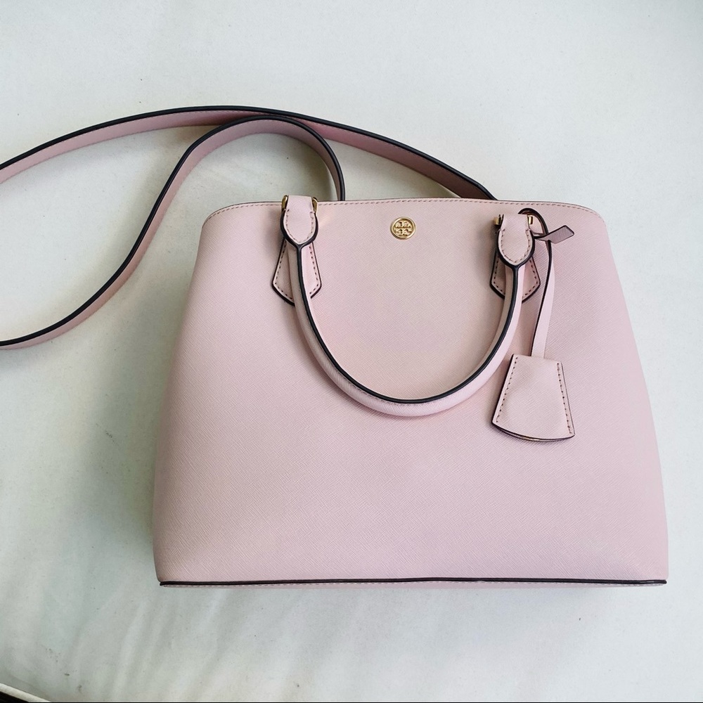 Tory Burch Robinson Medium Triple Compartment Tote - Picture 12 of 16